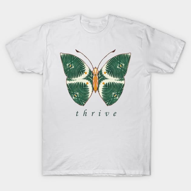 Thrive Butterfly T-Shirt by Neptune's Union